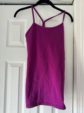 Used Lululemon Long Tank Top with built in bra